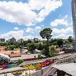 Pop Grafite 107 - Studio Moderno Perto Do Metro Fradique Coutinho